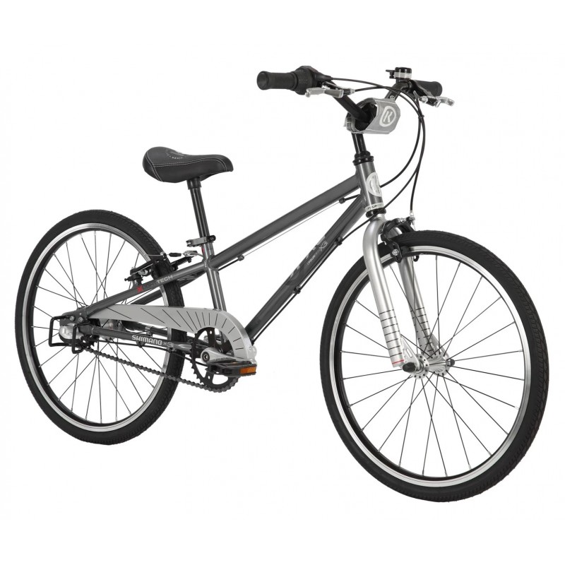 Byk Bikes E450 Kids 3 Speed Internal Geared Bike Stealth Charcoal